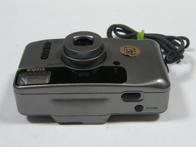 KONICA コニカ BIG MINI NEO-R  ブラック　フィルムカメラ ◎ Konica Big mini NEO-R コニカ ビッグミニ コンパクトフィルム