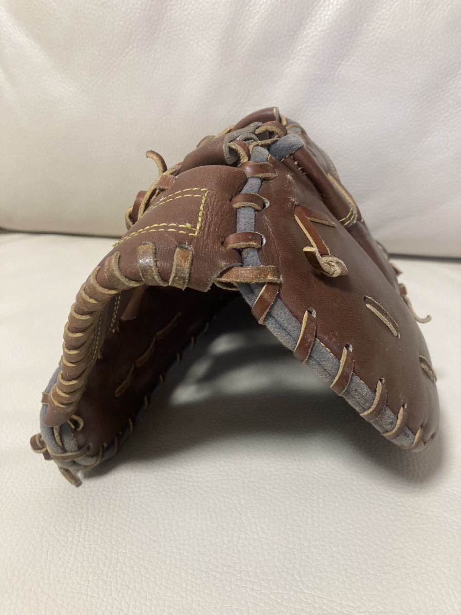 【美品】レトロ MIZUNO WORLD WIN ファーストミット　大人　袋付き ミズノWORLD WIN ファーストミット 美品】レトロ MIZUNO WORLD WIN