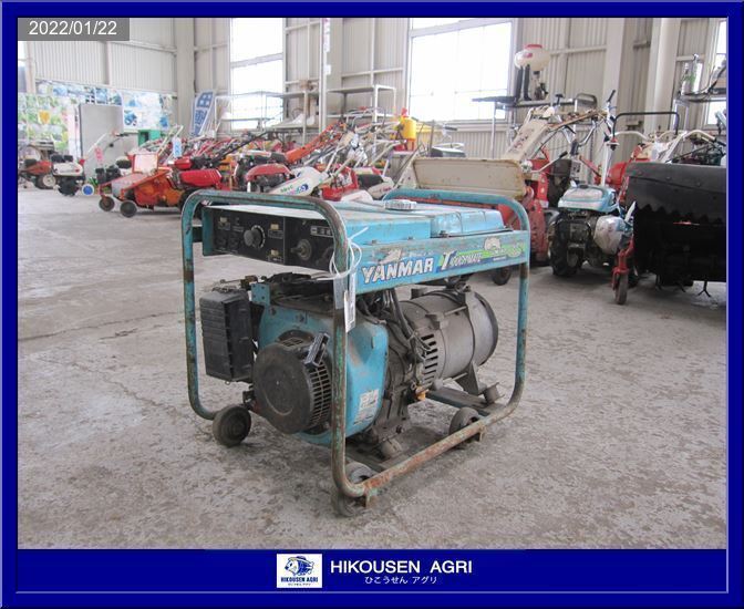 ヤンマー:YANMAR:YGW150:発電機:溶接機:ウェルダー:100V:2口:作業機 