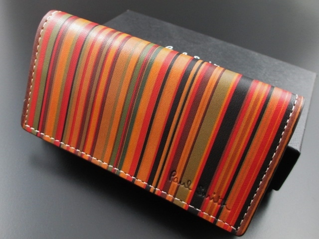 ☆贈り物に☆新品☆箱付 ポールスミス 人気ビンテージマルチ キーケース☆