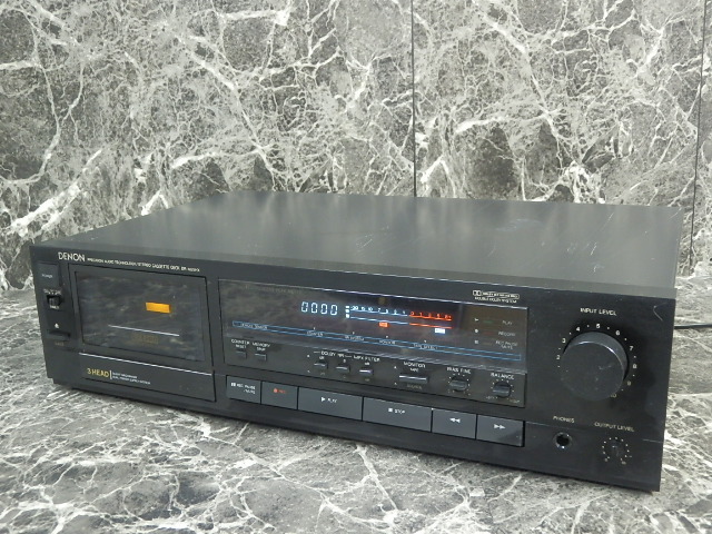 DENON DR-M25HX 3ヘッドカセットデッキ 動作品 DENON