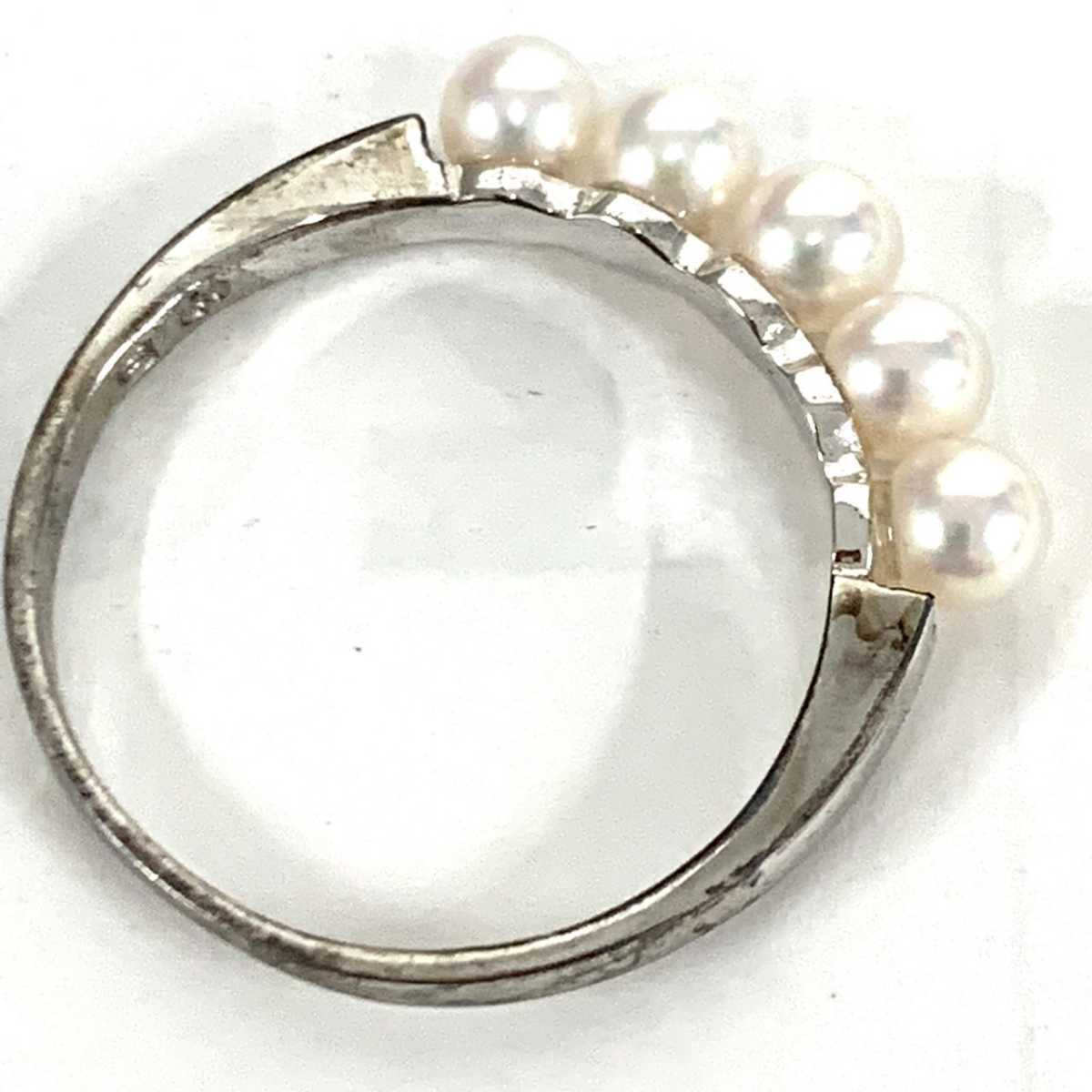 3点まとめて ヴィンテージ TASAKI タサキ ブローチ全長約5cm リング2点 
