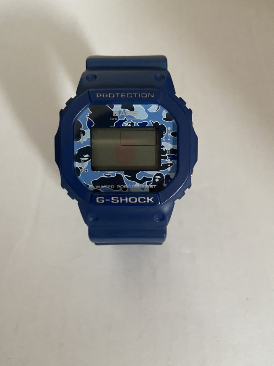 BAPE G-SHOCK カシオ Gショック DW-5600VT 電池切れ APE ベイプ エイプ