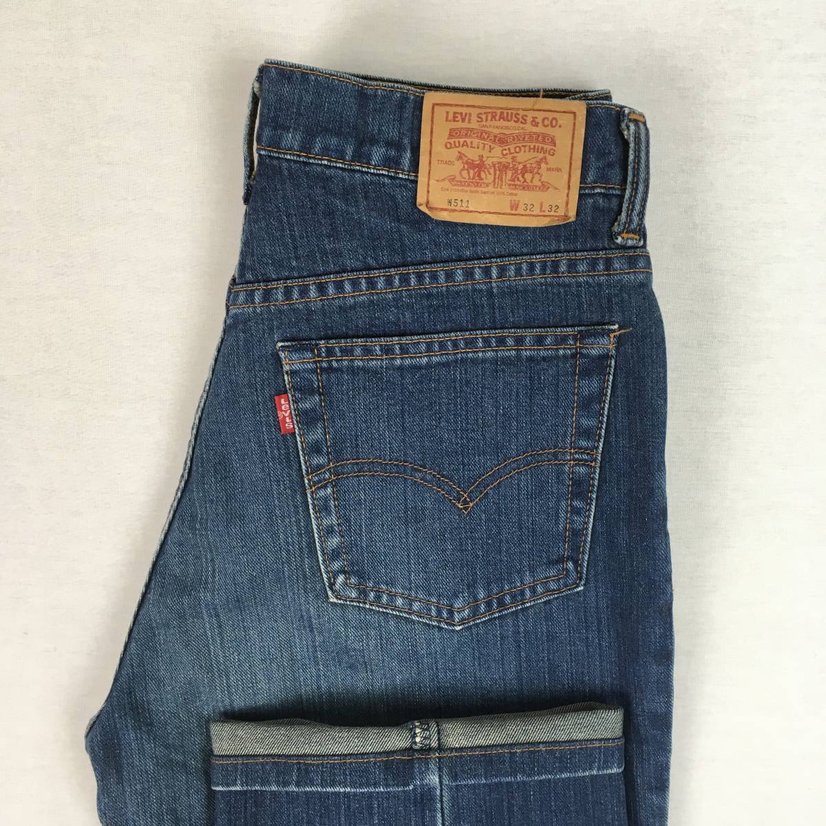 Levi's リーバイス W511 W511-02 日本製 95年 デニム パンツ ジーンズ W32 L32 ジップフライ
