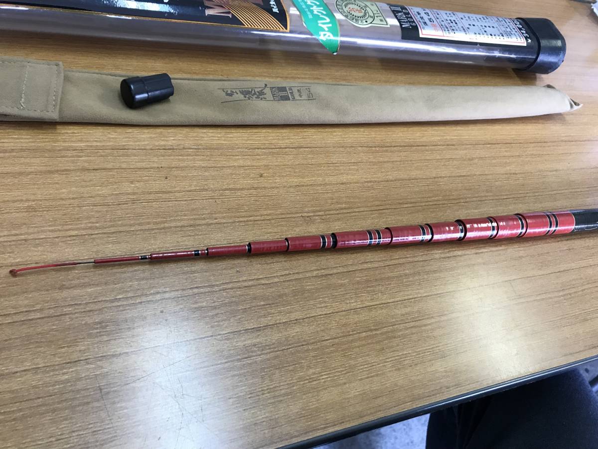 がまかつ がま渓流 MARK 2 GOLD 中硬 5.4m カーボンロッド [202204
