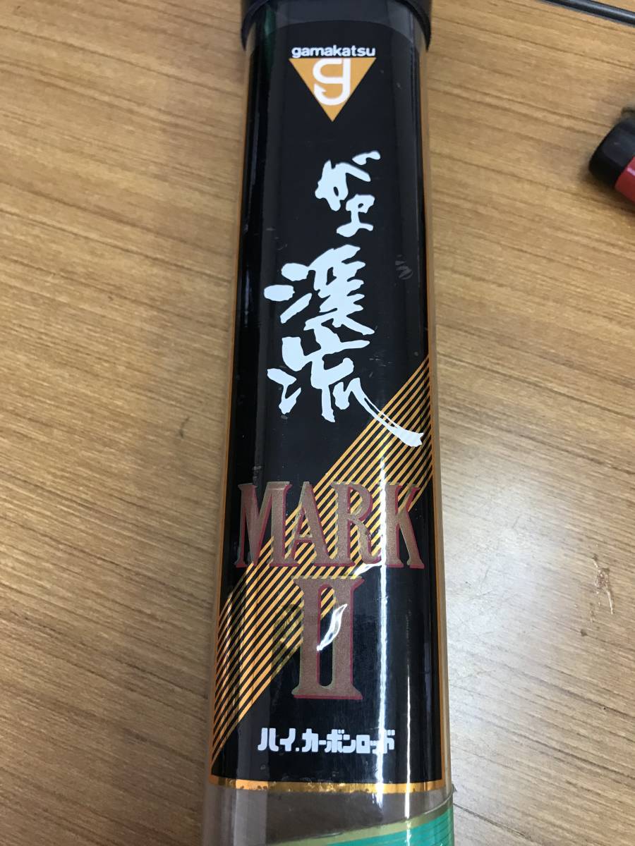 がまかつ がま渓流 MARK 2 GOLD 中硬 5.4m カーボンロッド [202204
