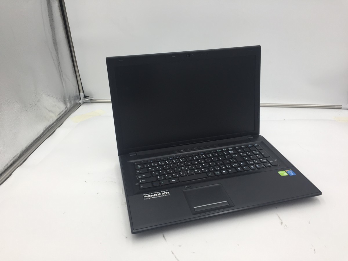 i7 ドスパラ 500GB ゲーミングノート 4700MQ 8GB GTX740 1TB ドスパラ 