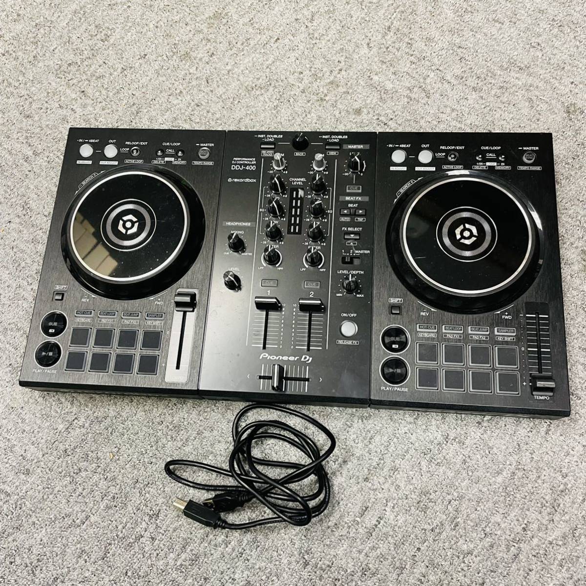 驚きの破格値，100%新品 Pioneer DJ DDJ-400 DJコントローラー 音響機材 パイオニア 通電 NN697(DJコントローラー)｜売買されたオークション情報、yahooの商品情報をアーカイブ公開 - オークファン DJコントローラー