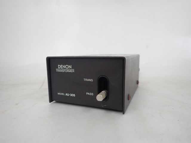 DENON デノン/デンオン AU-305 MC昇圧トランス ∴ 6536F-12 DENON AU-305 デノン Audio Station Toroidal