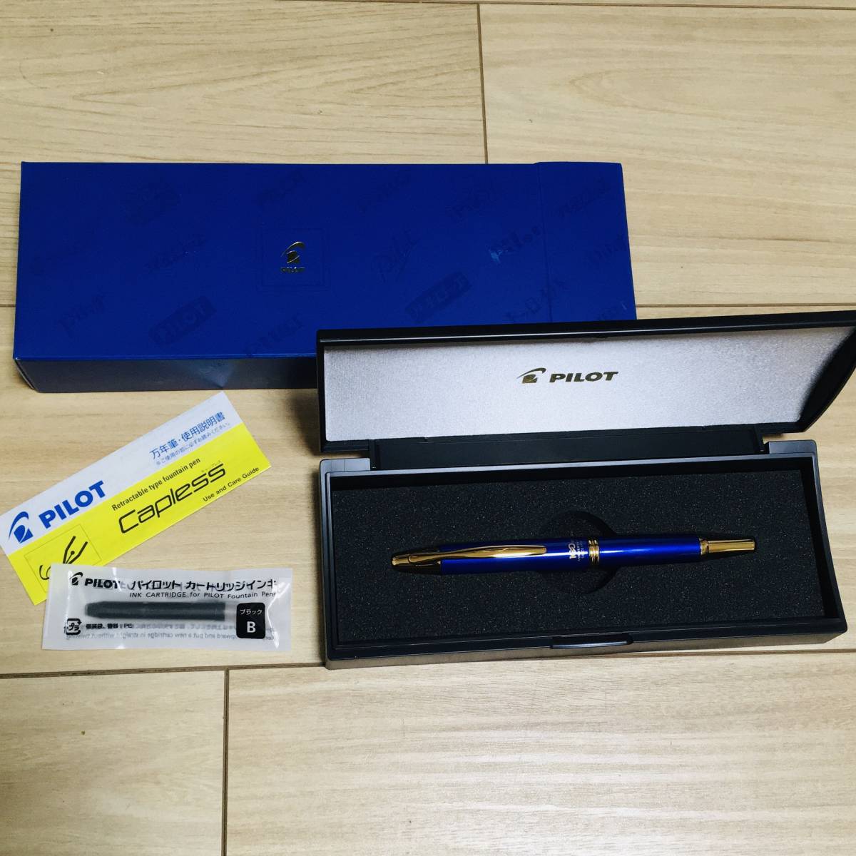 パイロット キャップレス万年筆 F 細字 桜夢PILOT 万年筆 キャップレス