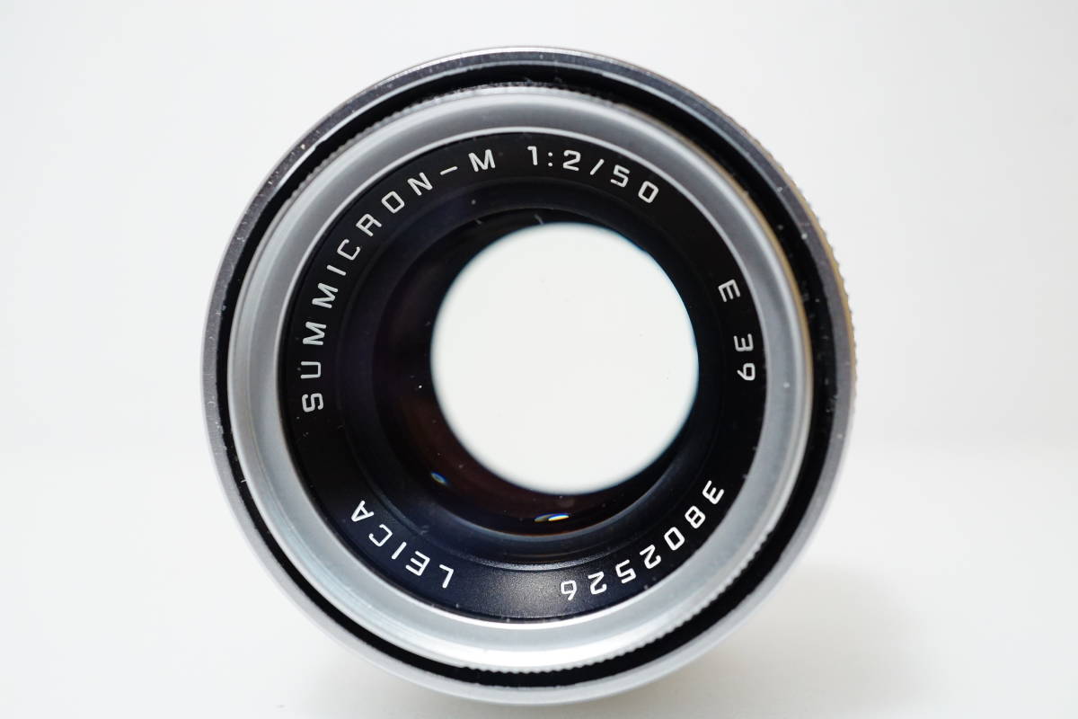 ライカ LEICA SUMMICRON-M 50mm F2 E39 ズミクロン シルバー 50mm