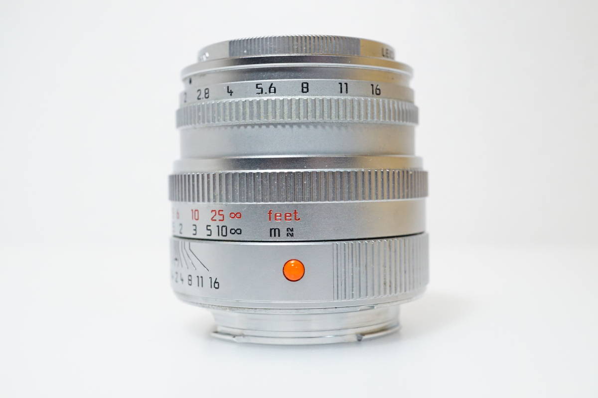 ライカ LEICA SUMMICRON-M 50mm F2 E39 ズミクロン シルバー 50mm