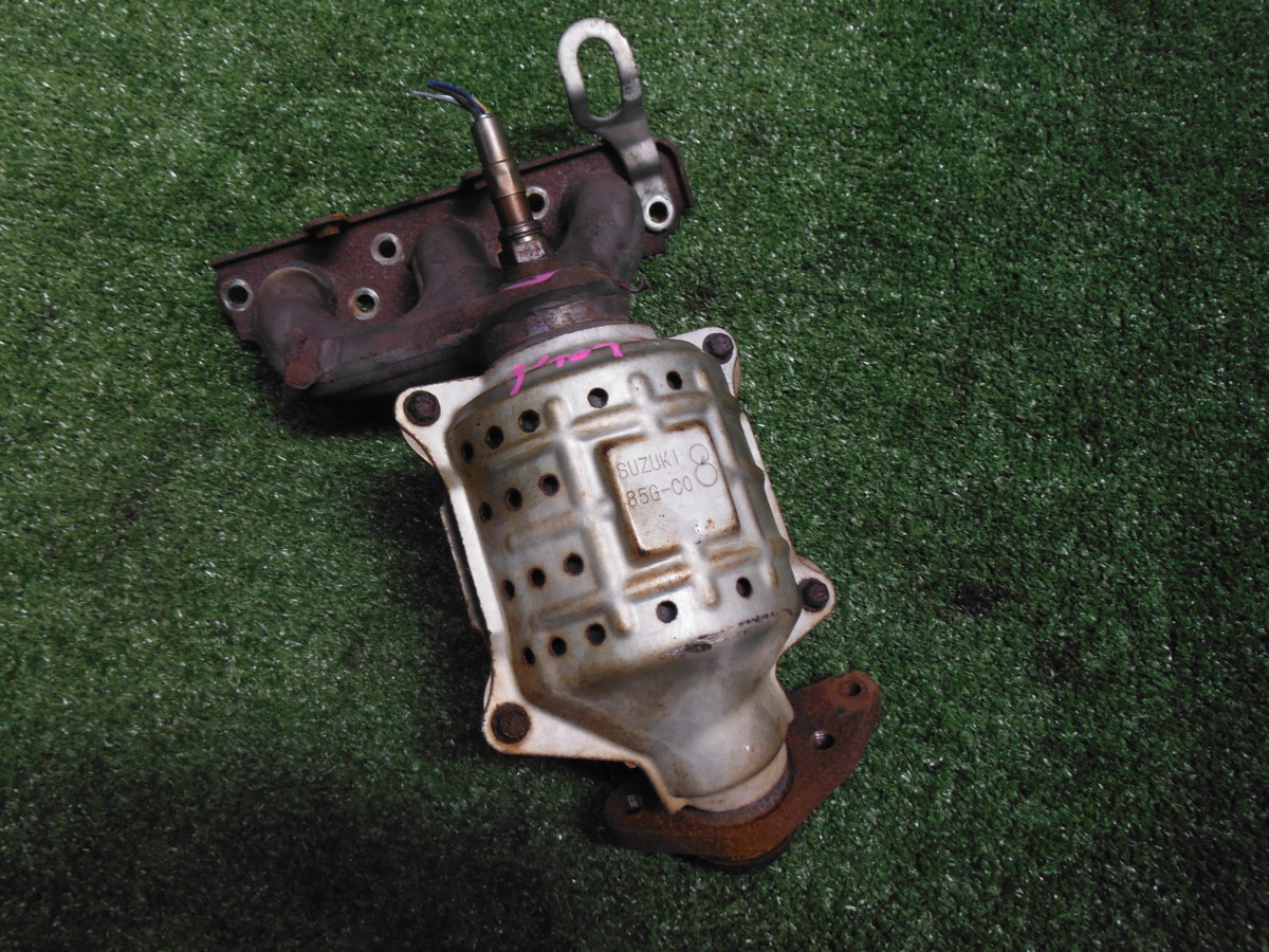 K6A スズキ ワゴンR 触媒 MH21S 85G-C08 MH22S 純正 LSEX-F エキマニ
