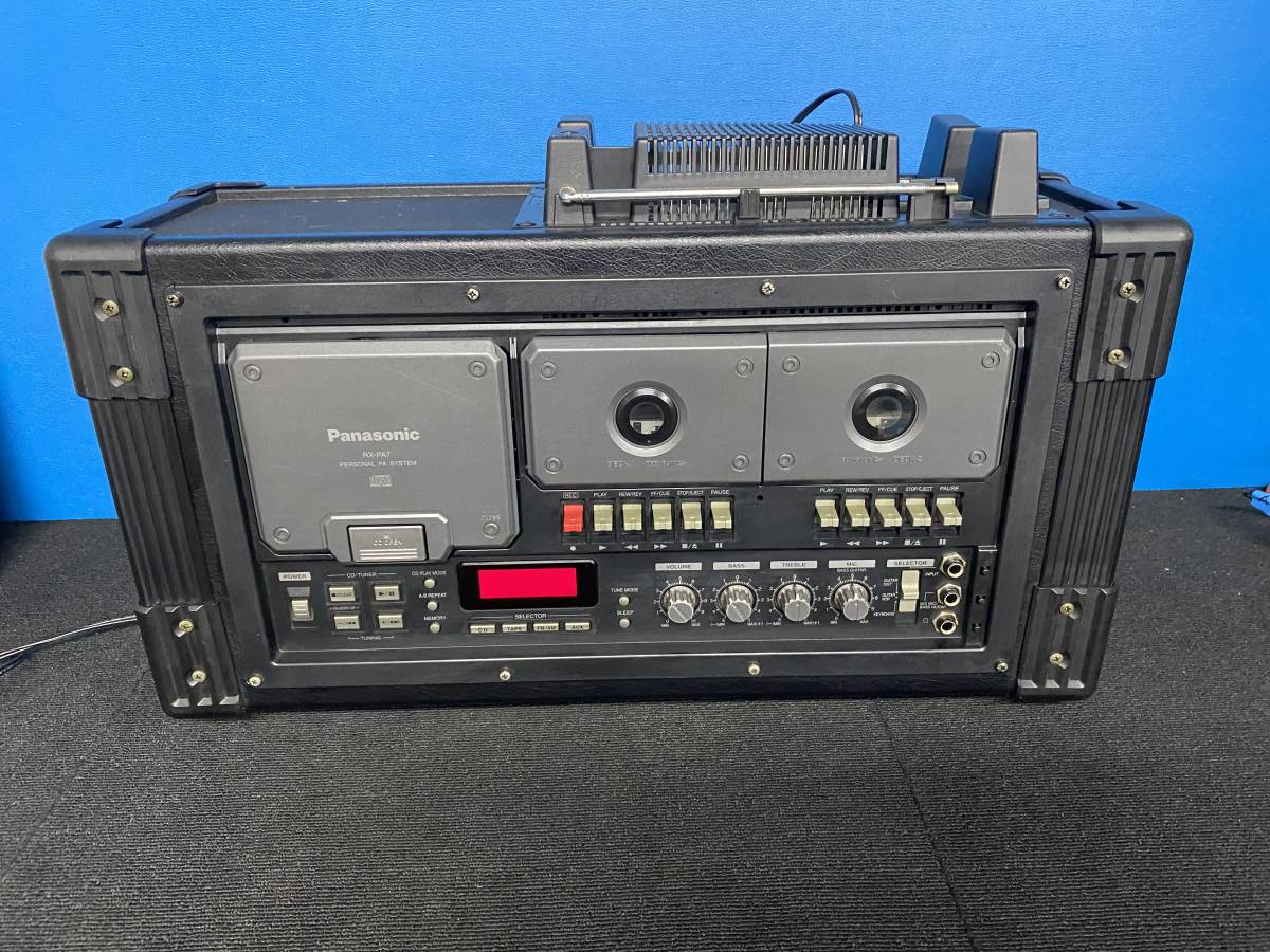 PANASONIC パナソニック パーソナルPAシステム RIDDIM VOX RX-PA7 CD 