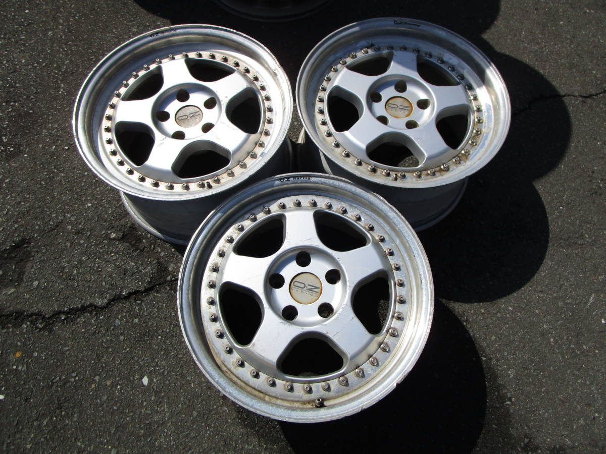 ペガソ - OZ 17インチ Yahoo!オークション RACING 希少 3ピース 深リム 