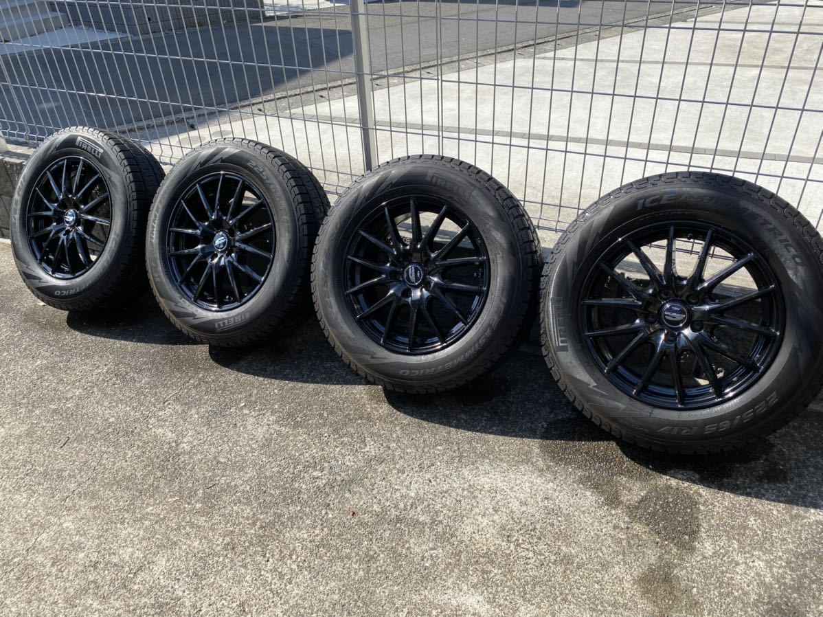 中古 225/65R17 ピレリースタッドレスSCHNEIDER SQ27 (シュナイダー 