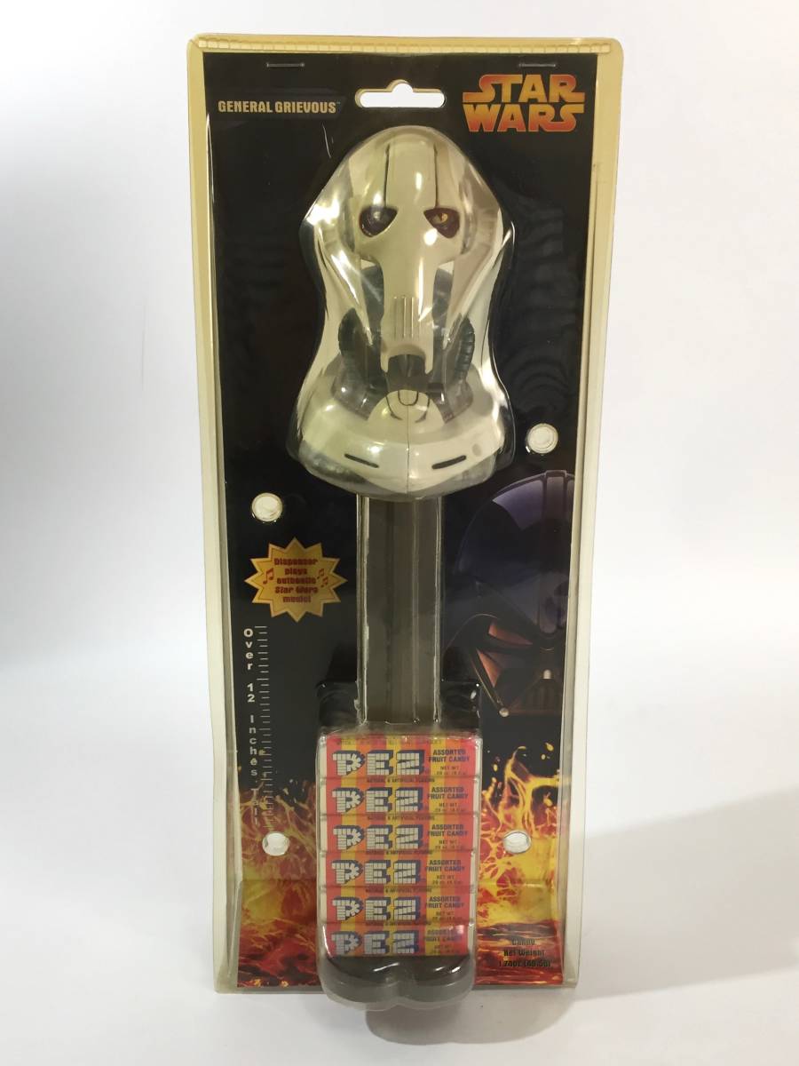 ○レア 未開封品！！Giant PEZ ペッツ スターウォーズ グリーヴァス