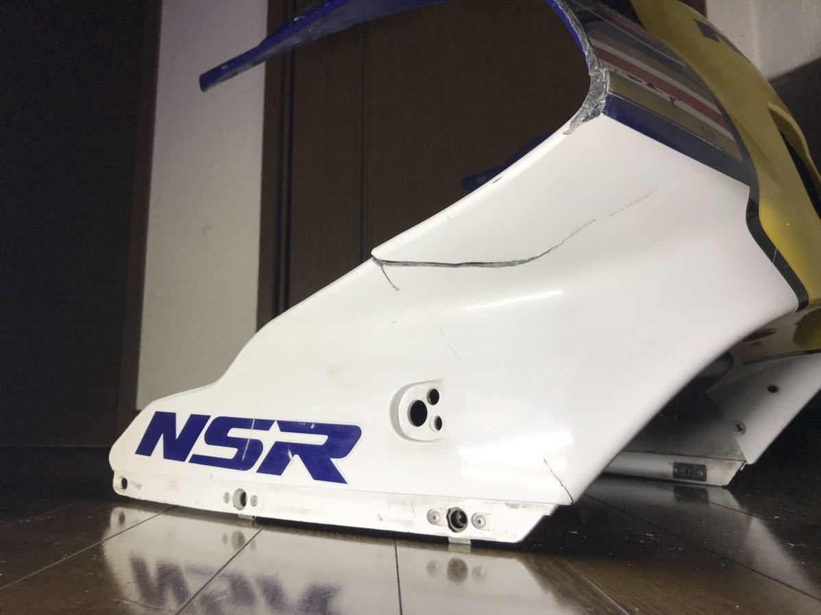 NSR250R SP(NSR250R4J)MC18 純正ロスマンズ アッパーカウル(フロント
