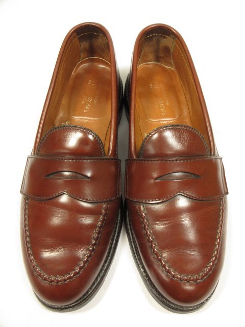 □美品 【ALDEN オールデン】 ユナイテッドアローズ別注 6615 コイン 