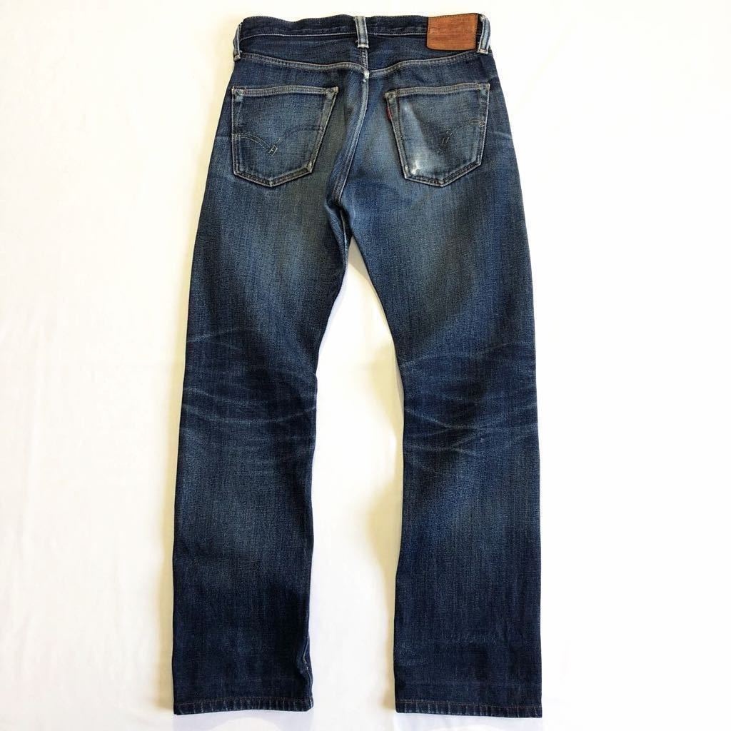 ヒゲ美色☆LEVIS 501XX 復刻 W31 LVC 片面 ビンテージ リーバイス 501XX 47501 レプリカ ビッグE BigE ハチノス 日本製 リーバイス 復刻 501XX ヴィンテージ加工 メンズ 大戦モデル