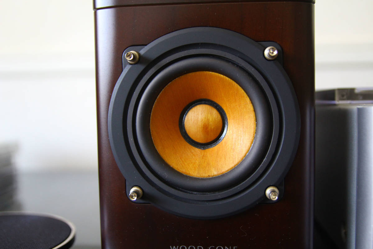 ウッドコーン スピーカー コンポ JVC EX-N1 ビクター JVC EX-N1 ウッド