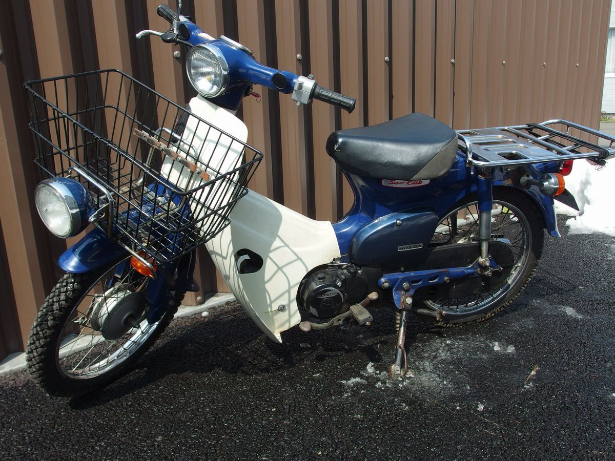 札幌発 プレスカブ50 AA01 インジェクション キック一発始動 38381キロ 