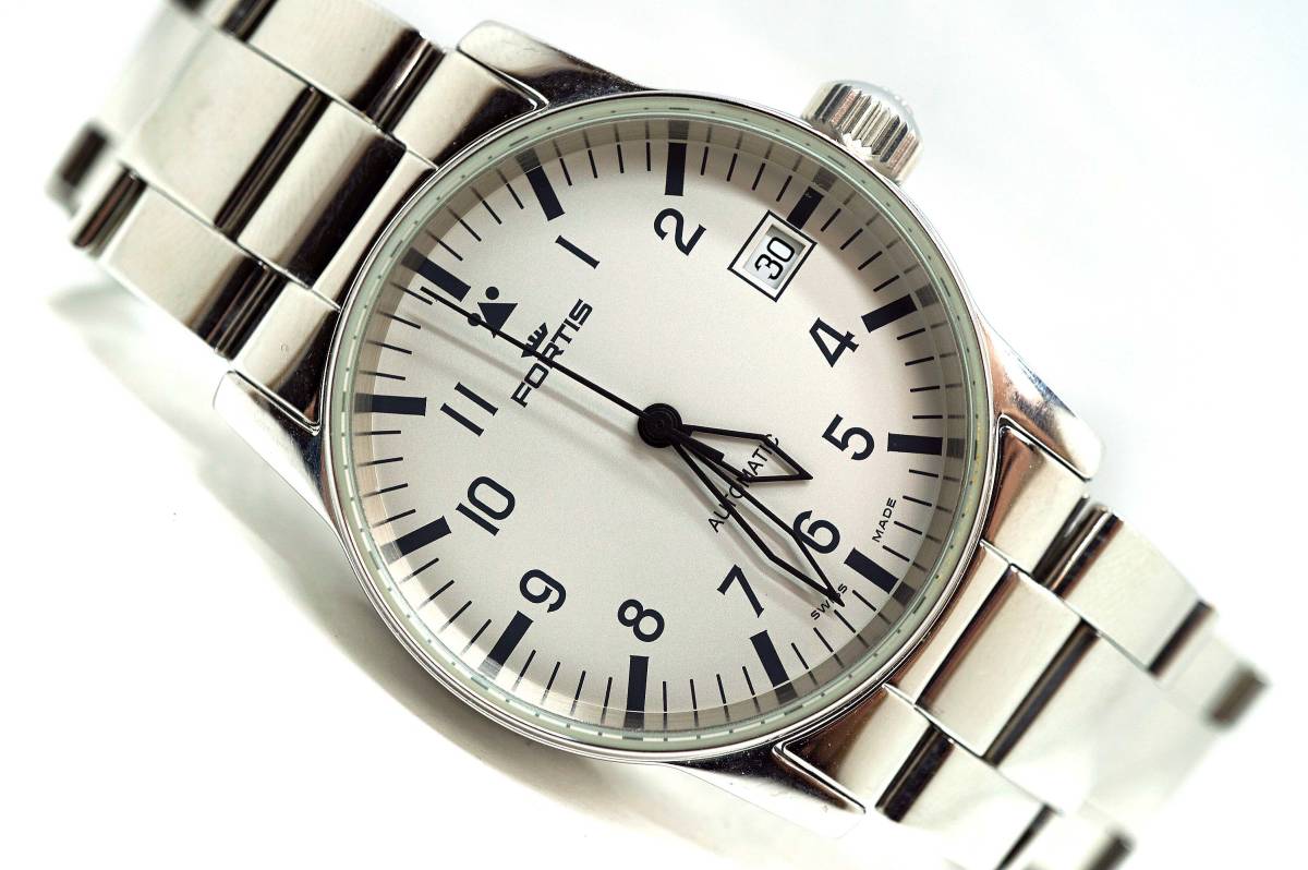 100%新品，本物保証 １円 訳あり FORTIS フォルティス フリーガー 620.20.46 自動巻き(フォルティス)｜売買されたオークション情報、yahooの商品情報をアーカイブ公開 - オークファン フォルティス