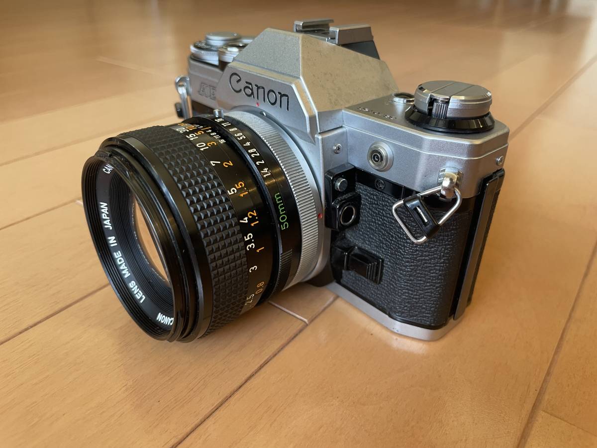 Canon AE-1 50mm F1.4 S.S.C. キャノン フィルムカメラ レンズ