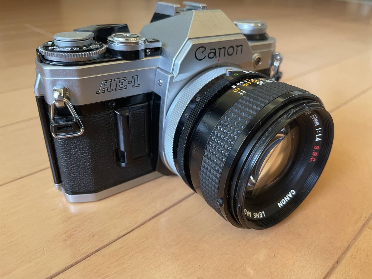 Canon AE-1 50mm F1.4 S.S.C. キャノン フィルムカメラ レンズ