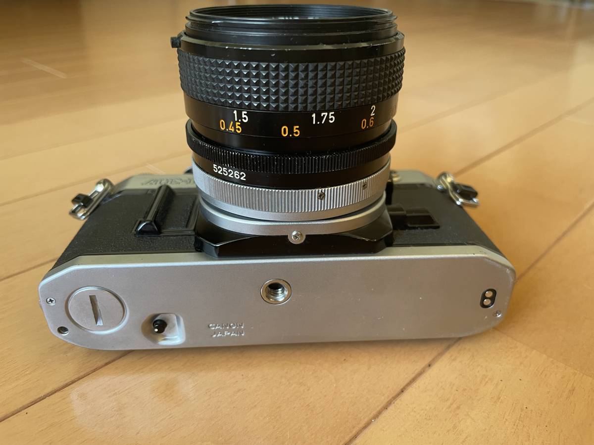 Canon AE-1 50mm F1.4 S.S.C. キャノン フィルムカメラ レンズ