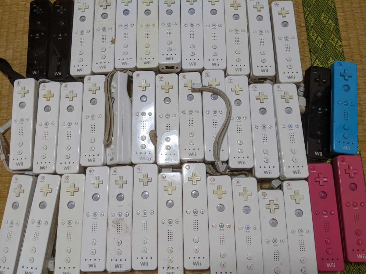 赤字超特価，爆買い wii リモコン 計40個セット ジャンク扱い(アクセサリ、周辺機器)｜売買されたオークション情報、yahooの商品情報をアーカイブ公開 - オークファン アクセサリ、周辺機器