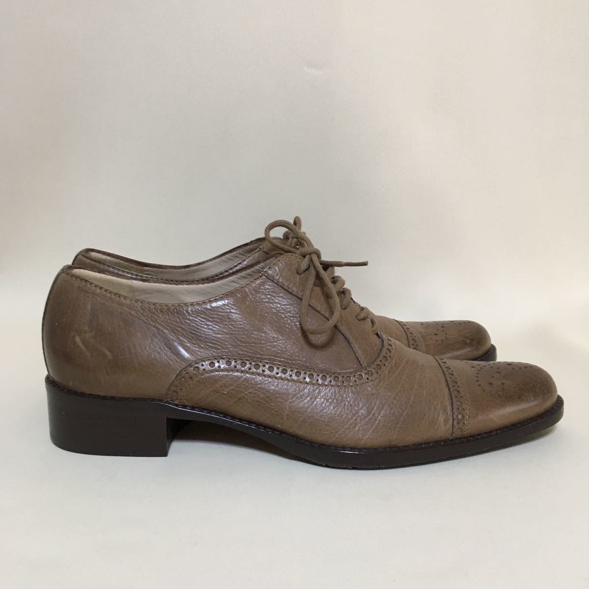 美品】CATINI カティーニ イタリア製 レースアップシューズ 37/23.5cm 