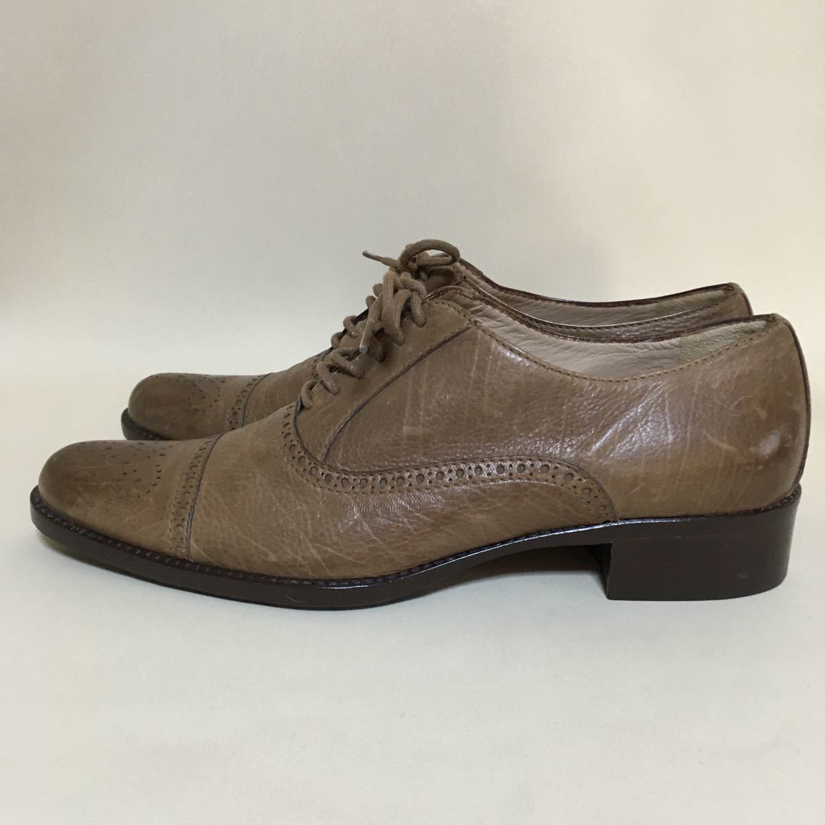 美品】CATINI カティーニ イタリア製 レースアップシューズ 37/23.5cm 