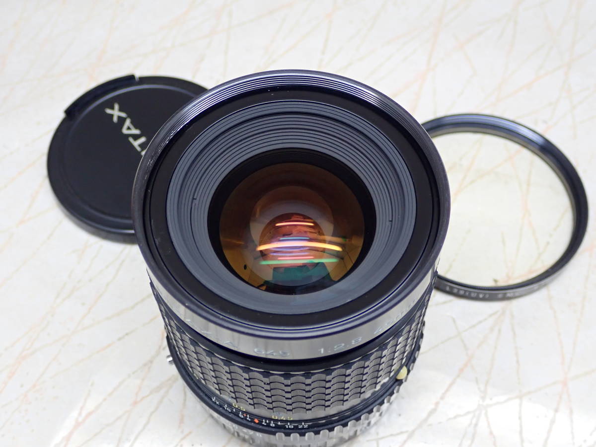  極 smc PENTAX-A 645 MACRO 45mm f2.8 レンズ(大判、中判カメラ用)｜売買されたオークション情報、yahooの商品情報をアーカイブ公開 - オークファン 大判、中判カメラ用
