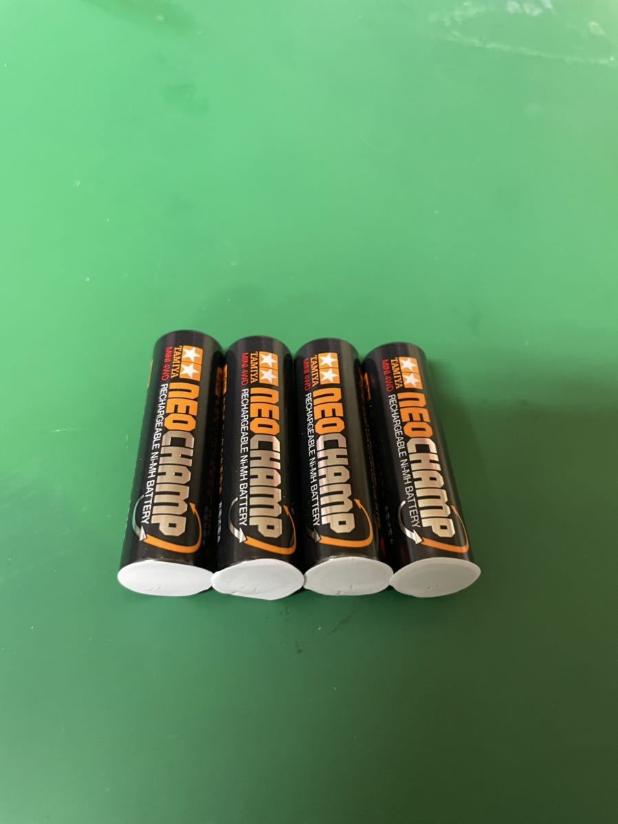 タミヤ ミニ四駆 単3形ニッケル水素電池 : barchetta ネオチャンプ4本と急速充電器P 単3形ニッケル水素電池ネオチャンプ(4本 - 単3形ニッケル水素電池ネオチャンプ(4本)と急速 充電器 TAMIYA タミヤミニ四駆 ネオチャンプ(4本)と急速充電器PROII 単3形 ミニ四駆バッテリー GP.420