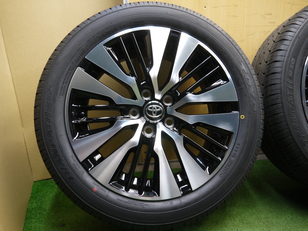 新車外し！21年☆トヨタ 30系 アルファード 純正 235/50R18 トーヨー