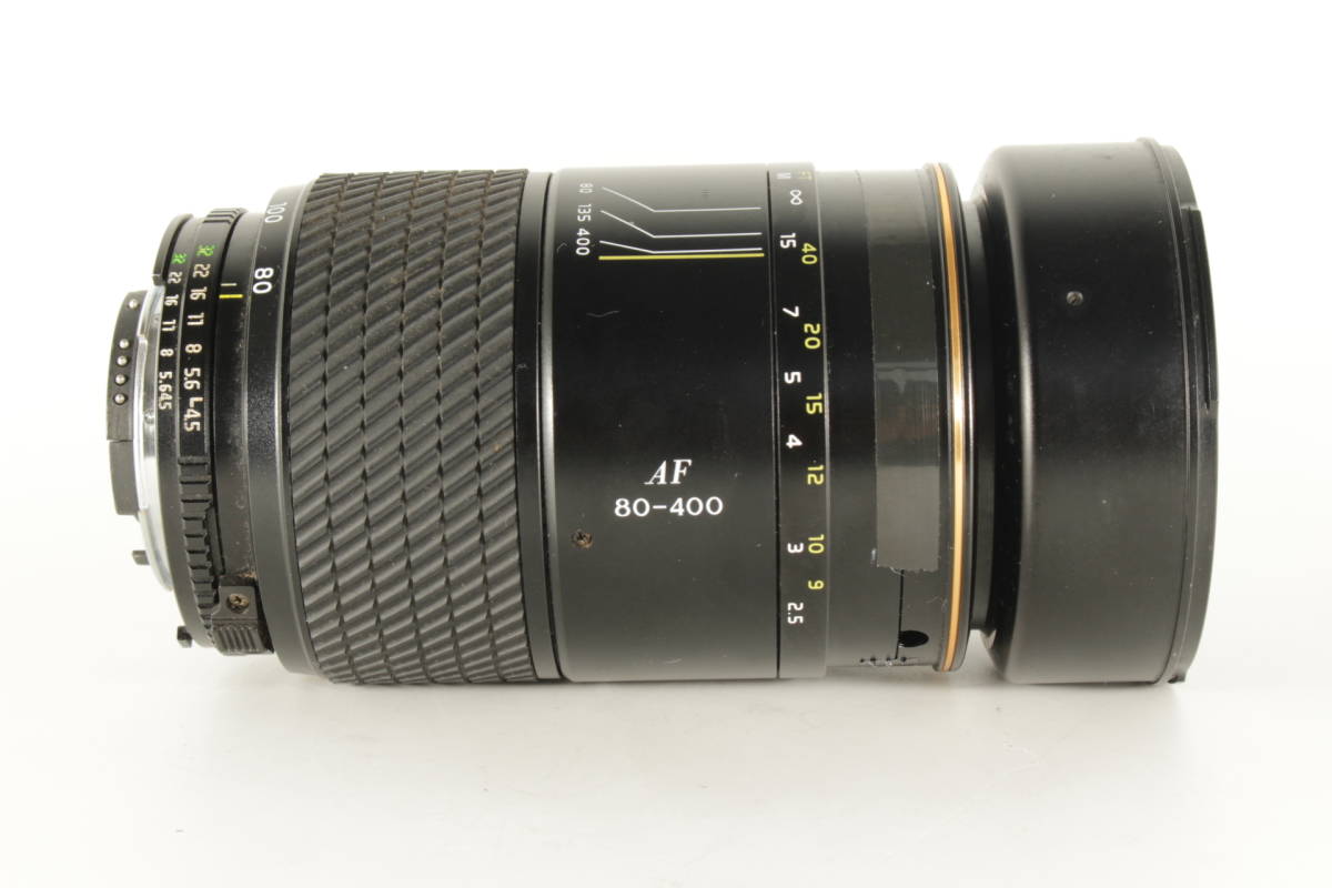 AT-X Tokina AF 80-400mm トキナー - F4.5-5.6 0 ☆ Nikon □実用品