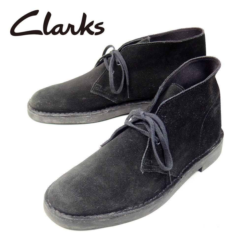  UK8-1/2 27.5cm相当 Clarks クラークス デザートブーツ ミドルカット レザーシューズ ラバーソール ブラック /U5107(27.5cm)｜売買されたオークション情報、yahooの商品情報をアーカイブ公開 - オーク 27.5cm