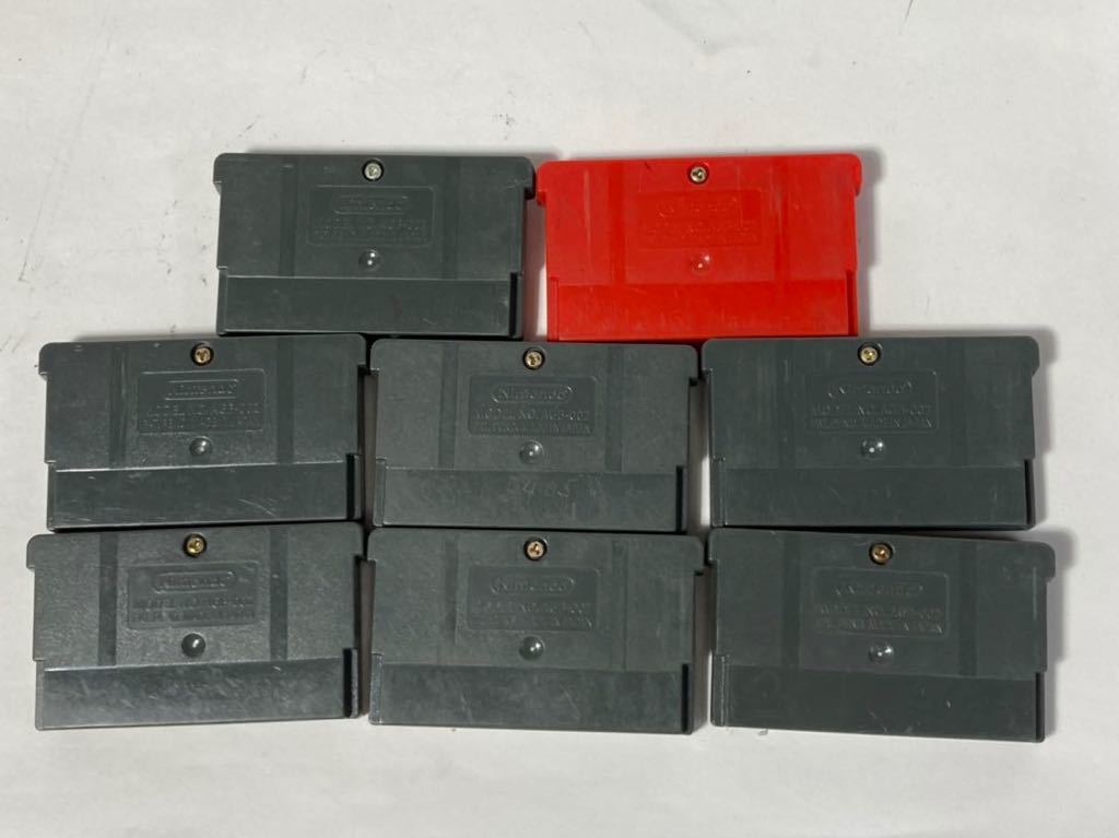 ZA-7☆GBA ゲームボーイアドバンスソフト8本セット！ロックマンエグゼ2