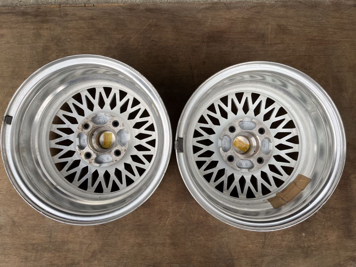 BRIDGESTONE SIEG-M メッシュホイール 14インチ 6J 4穴 PCD114.3 