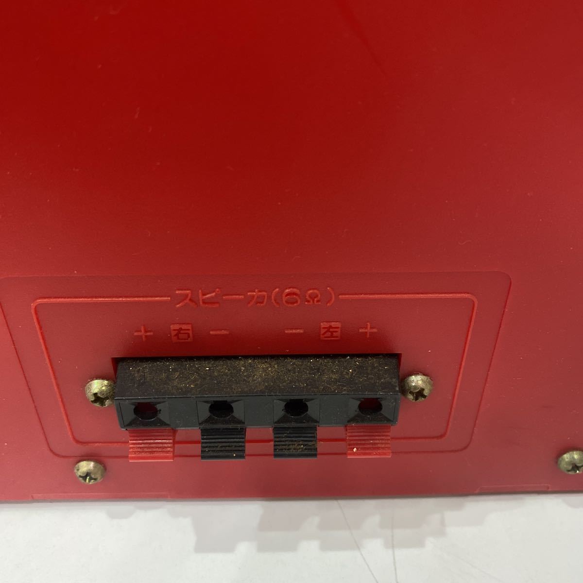 SANYO DCW-W03 サンヨー 赤 レコード 昭和レトロ Yahoo SX-W03