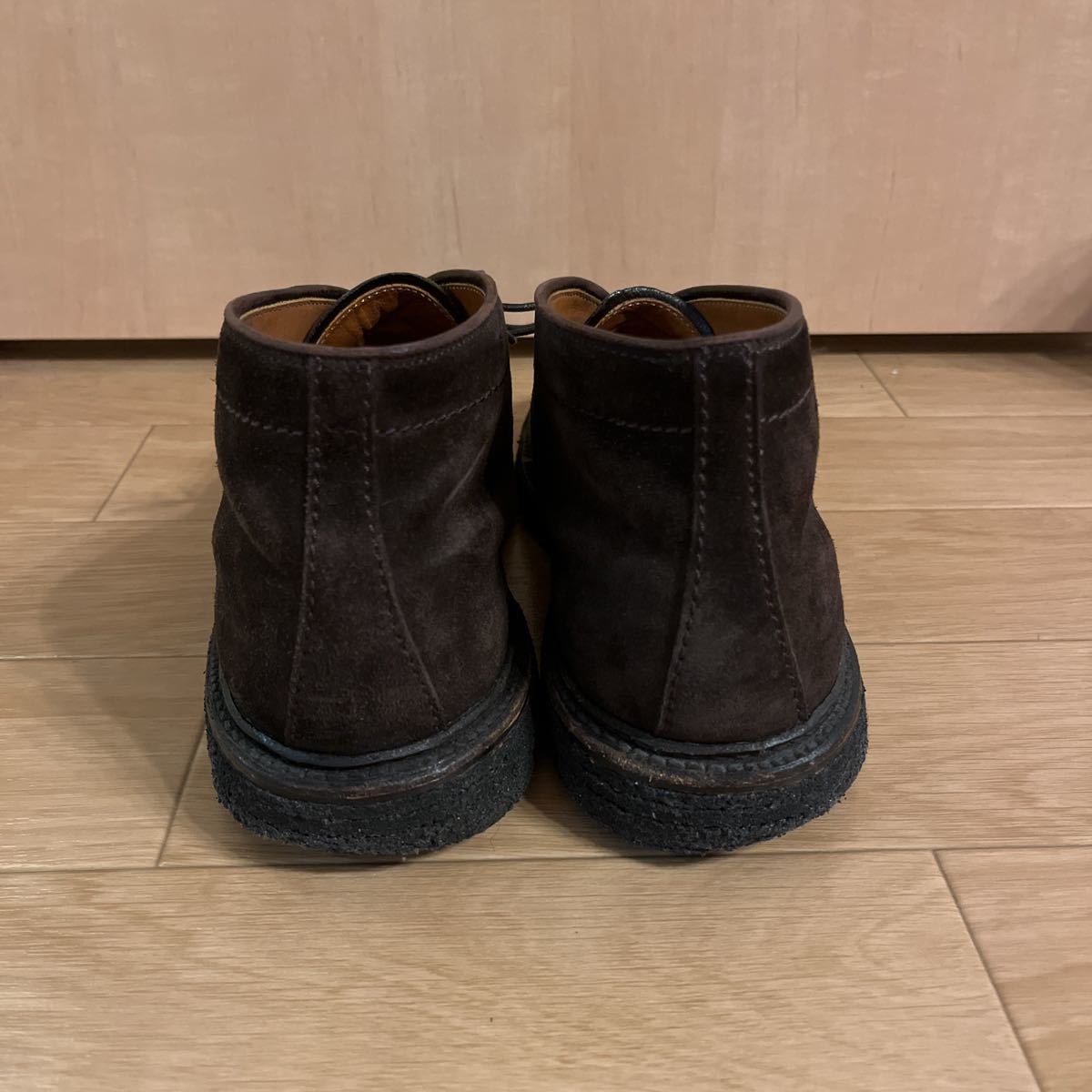 ALDEN SHIPS別注 スエード チャッカブーツ 13791 ブラウン 7