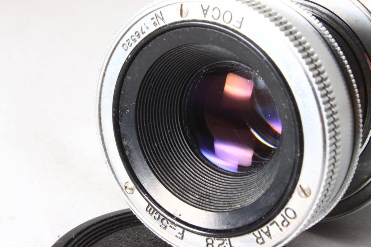 FOCA OPLAR 5cm/2.8 Foca Oplar 1:2.8 F=5cm c.1951 - Step By Step