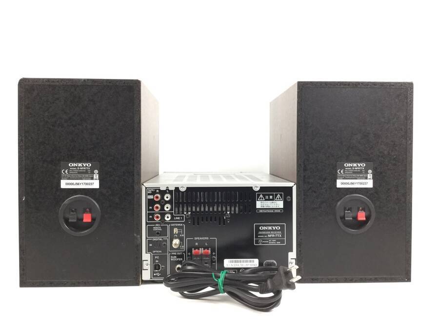ONKYO NFR-7TX オンキヨー CD/SD/USBレシーバー(Bluetooth)◇現状品