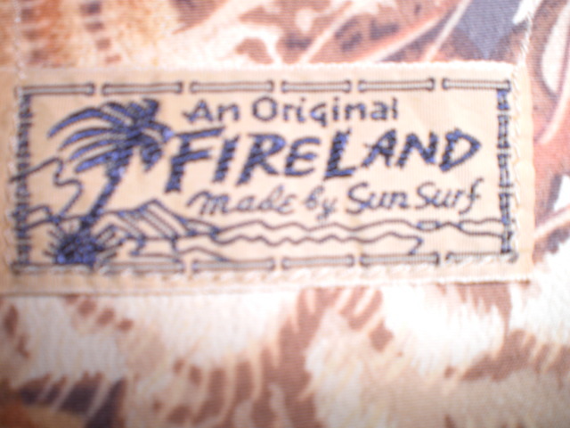 激レア！サンサーフ SUN SURF 百虎 アロハシャツ M ファイアーランド 