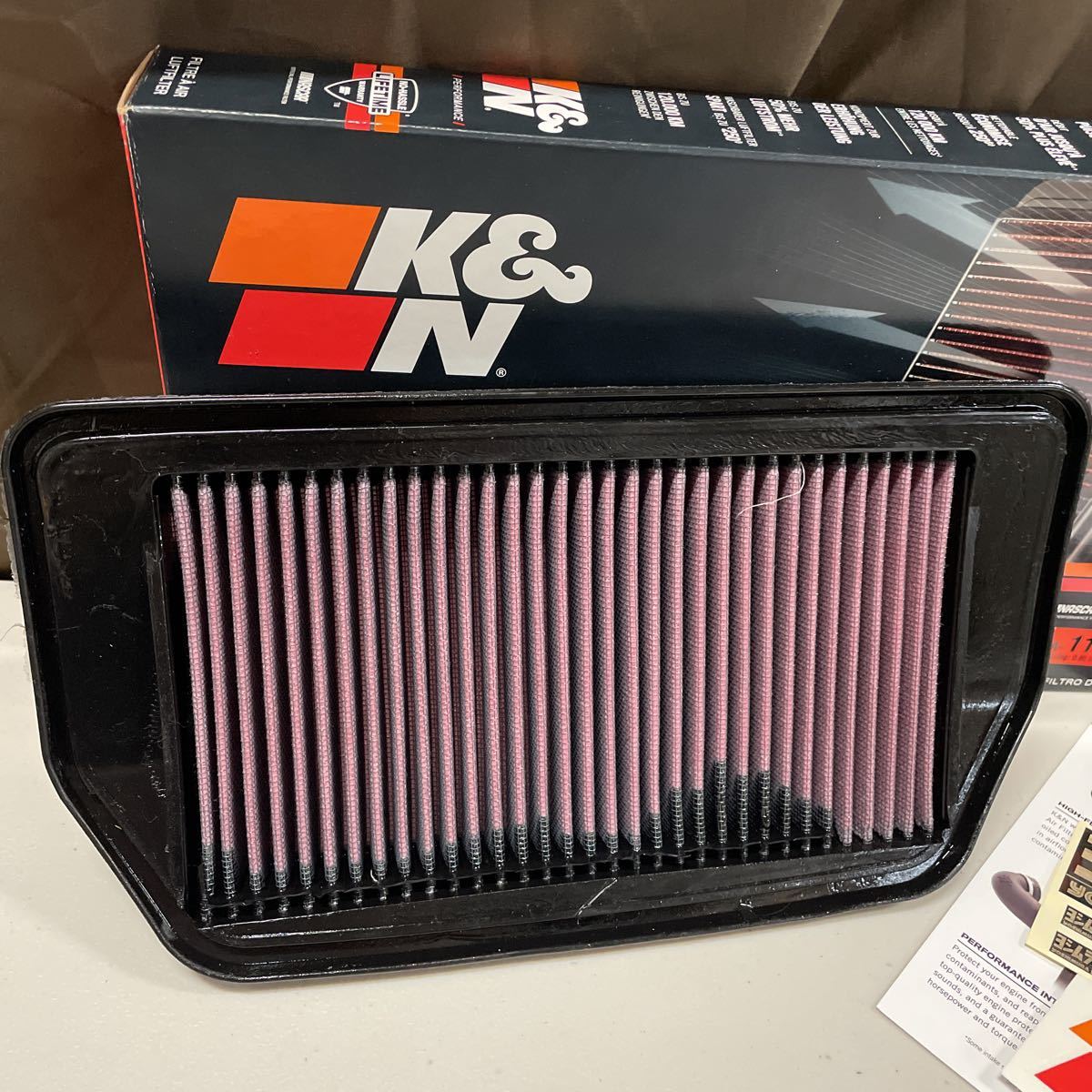 ハンドメイド 素材 中古品 K&N(ケーアンドエヌ) リプレイスメントフィルター CBR1100XX