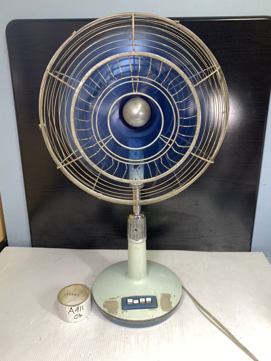 動作OK◇日立/HITACHI 扇風機 A.C.DESK FAN M-6036D 希少 当時物 昭和