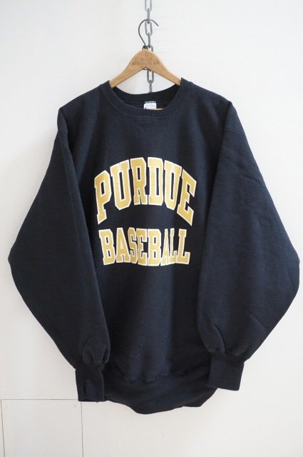 θ CHAMPION チャンピオン リバースウィーブ プリントスウェット BLK / MADE IN USA / ヴィンテージ