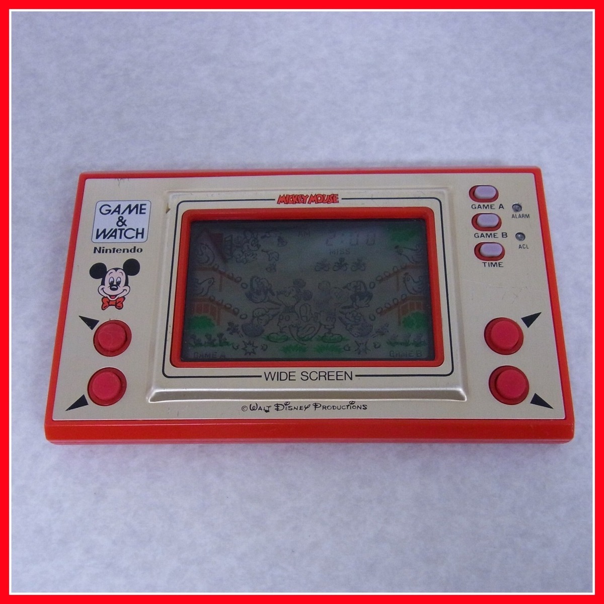 GAME&WATCH ゲームウォッチ MICKEY MOUSE ミッキーマウス MC-25