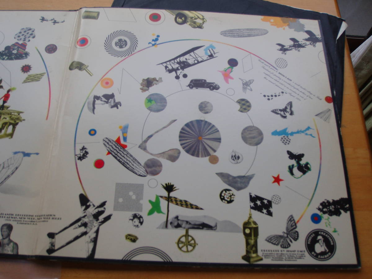 Led Zeppelin III - LED UK ZEPPELIN 0 UKオリジナルLP RED⁄PLUMラベル A5⁄